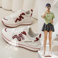 ins韩版网面老爹鞋女2026夏季新款透气女学生休闲运动鞋女