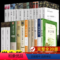 [全20册]高中课外书籍 [正版]全套20册 高中生课外阅读书籍必 乡土中国红楼梦巴黎圣母院大卫科波菲尔 复活 老人与海