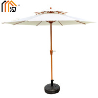 汐 户外伞白色个