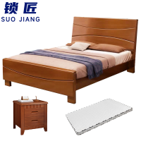 锁匠 公寓床100cm+床垫+床头柜套