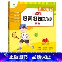 [小学生通用]好词好句好段精选 [正版]2023新版中小学生语文作文笔记10册作文好词好句好段积累分类满分作文五感法写作