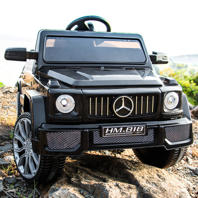 儿童电动车大奔四轮越野汽车小孩宝宝玩具电瓶车可坐人带遥控童车.