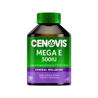 Cenovis (萃益维)维生素E软胶囊250粒 养出素颜女神肌 澳洲原装进口 高含量易吸收 内服外用一粒多用