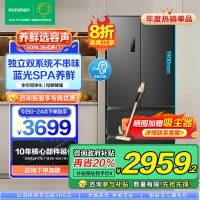容声[离子净味Pro]509L法式多门电冰箱风冷无霜双循环一级变频家用节能BCD-509WD18MP