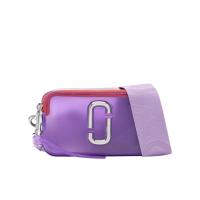 MARC JACOBSPVC材质多功能斜挎包小巧便携带可拆卸肩带金属logo装饰