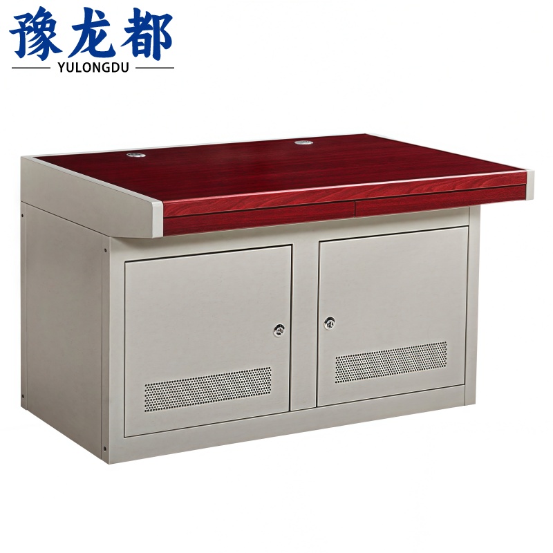 豫龙都监控操作台双联台