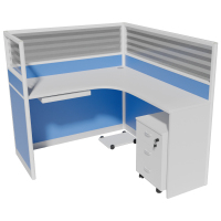 诚亿宏 办公桌屏风工位 1500*1500*1100H/L型