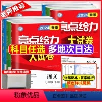 大试卷5本]语数英物化 江苏可用(化学 人教) 九年级下 [正版]2024春亮点给力大试卷语文人教版数学苏教版英语译林版