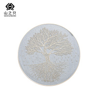 山之只 烫金大树造型餐垫 38*38cm 张