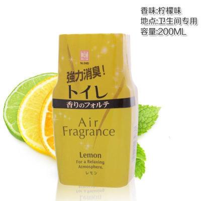 家柏饰(CORATED)室内剂液体卧室芳香剂卫生间清香剂厕所除味剂200ML柠檬黄柠檬味