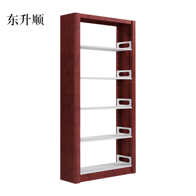 东升顺学校图书馆书架阅览室书籍室铁皮家用落地定制资料档案架钢制书架
