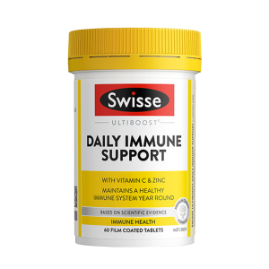 Swisse 成人维生素C免疫力片 60粒 1瓶装 含维C黄酮提取物 膳食营养补充剂 澳洲进口