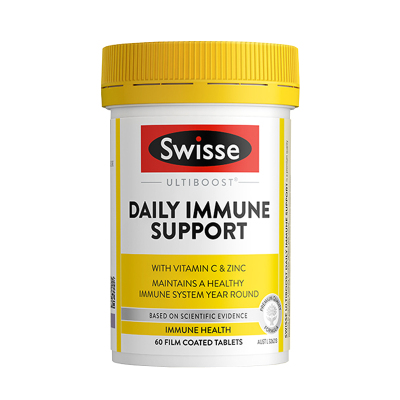Swisse 成人维生素C免疫力片 60粒 1瓶装 含维C黄酮提取物 膳食营养补充剂 澳洲进口