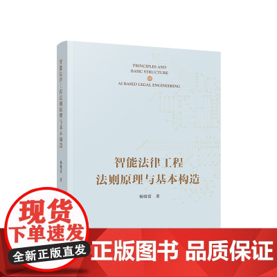 智能法律工程法则原理与基本构造 杨晓雷著 人民出版社