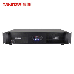 得胜TAKSTAR A-200 200W 2.0声道立体声音响强劲输出黑科技家用功放