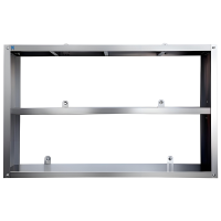 瑞宇304不锈钢双层挂墙架(方腿)/1100*300*300mm钢板厚1.0mm