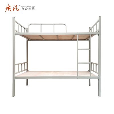 苏宁 质凡 员工宿舍上下铺铁架床 100*200cm 不含安装