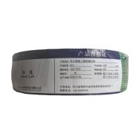 绵缆 铝芯聚氯乙烯绝缘电线 BLV-25绿色450/750V 卷