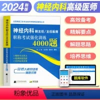 [正版]2024年神经内科副主任/主任医师职称考试强化训练4000题全国高级卫生专业技术资格考试辅导丛书历年真题习题库