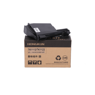 鸿图TK1113/1123粉盒适用京瓷1040/1020/1120/1520/1060黑色