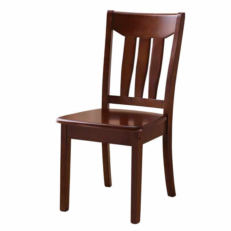 豫众诺 实木餐椅 胡桃色 把