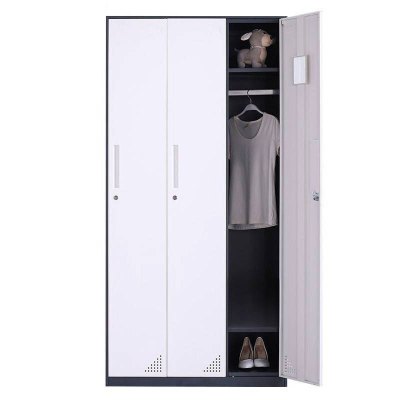 宜掌柜窄边衣柜三门1850*900*500mm台