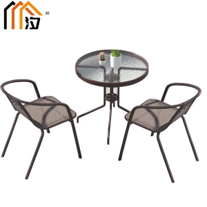 汐户外桌一桌两椅套