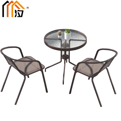 汐户外桌一桌两椅套