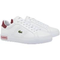 Lacoste女士板鞋休闲鞋百搭运动鞋经典低帮皮革拼接撞色织物橡胶