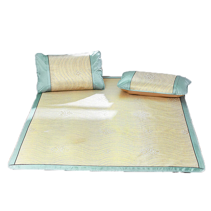 天琴凉席三件套180*200cm柔软舒适塞纳河畔冰丝TQ-Q67