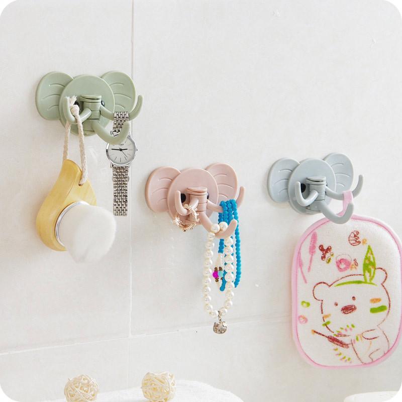 骁熊【3个装】家居挂钩子粘胶浴室厨房置物架衣钩壁挂墙壁卫生间用品用具家装建材五金挂件厨卫挂件衣物钩衣物挂