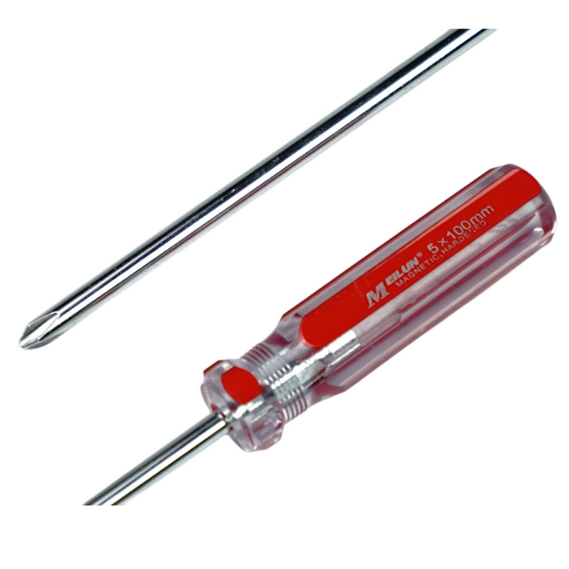 十字型彩条螺丝刀3*200