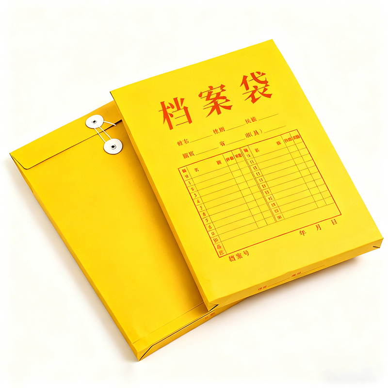 锡岳 XY-XP40S 加厚180g牛皮纸 档案袋 20.00 个/包(计价单位:包)黄色