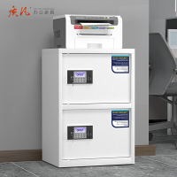 质凡 保密柜二门电子密码锁款 /ZF-BMG044/800*420*550mm(厚度0.7mm)