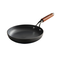 三禾煎锅26cm受热均匀不凸底防锈新不锈铸铁煎锅TJ26P7