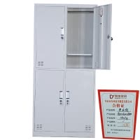 东业家具 钢制更衣柜四门更衣柜 HG07G (850*420*1800) 台