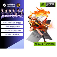 机械革命(MECHREVO)翼龙15Pro 15.3英寸99Wh长续航轻薄游戏笔记本电脑 定制 R7H-255 64G 2T RTX5060 2.5K 240H 灰