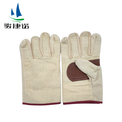 骏捷诺半皮手套棕色/双