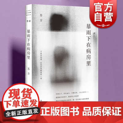 暴雨下在病房里 单读系列苏方短篇小说集收录上海文艺出版社现当代文学 另著一些时刻/异乡记