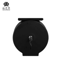 山之只 不锈钢纸巾盒卷纸盒含手机架 MZ1244 个