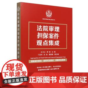 [正版]法院审理担保案件观点集成/法院审理案件观点集成丛书 杜卫红//邵普 中国法制出版社 9787521648157