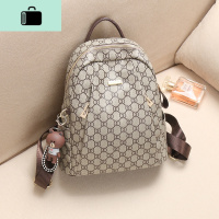 欧美ins超火双肩包新款包包女时尚百搭休闲简约背包防水防盗包潮NEW LAKE