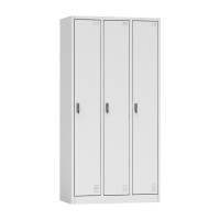 科朔 文件柜 更衣柜 钢制更衣柜 铁皮更衣柜储物柜 三门更衣柜KS-JH-ZH004E