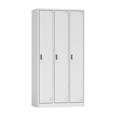 科朔 文件柜 更衣柜 钢制更衣柜 铁皮更衣柜储物柜 三门更衣柜KS-JH-ZH004E