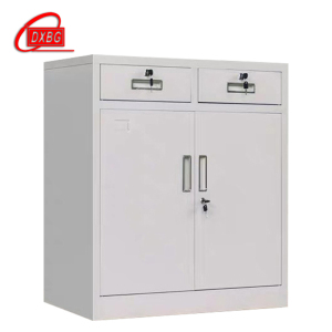 DXBG钢制文件柜办公室铁皮柜资料档案柜中二斗矮柜带锁储物柜厂家直销