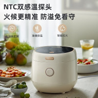 小熊(Bear)电饭煲 电饭锅 家用多功能3升智能防溢预约2-3人迷你米饭锅4-5人 DFB-C30L3[升级陶瓷油]