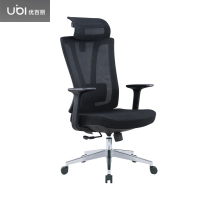 优百丽电脑椅办公椅老板椅会议椅网布员工靠背椅家用升降转椅客厅可升降 U-033A