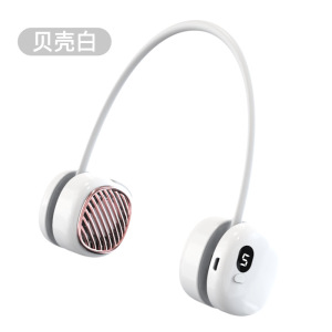 挂脖风扇新款无叶静音户外运动迷你电风扇USB充电小风扇3759A