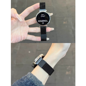 适用华为GT6手表gt5表带watch5米兰磁吸gt4梅子紫色gt6pro智能腕表5pro新款女士gt2/3表带3264