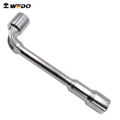 维度(WEDO)WD152-26 L型双头套筒扳手 铬钒钢 26mm 烟斗穿孔套筒弯头扳手 穿心扳手 两头内六角